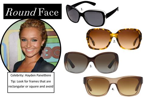 sunglasses that suit round faces
